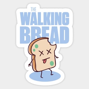 The Walking Bread Sticker